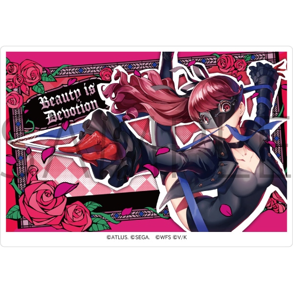 ヘブンバーンズレッド×ペルソナ5 ザ・ロイヤル コラボ ステッカー/ヴァイオレットB