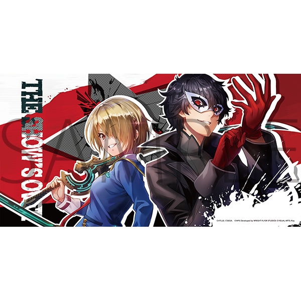 ヘブンバーンズレッド×ペルソナ5 ザ・ロイヤル コラボ 総攻撃ビッグタオル/茅森&ジョーカー