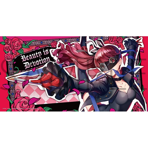 ヘブンバーンズレッド×ペルソナ5 ザ・ロイヤル コラボ 総攻撃ビッグタオル/ヴァイオレット