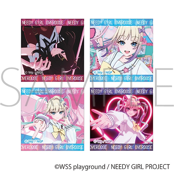 NEEDY GIRL OVERDOSE ホログラムステッカーセット