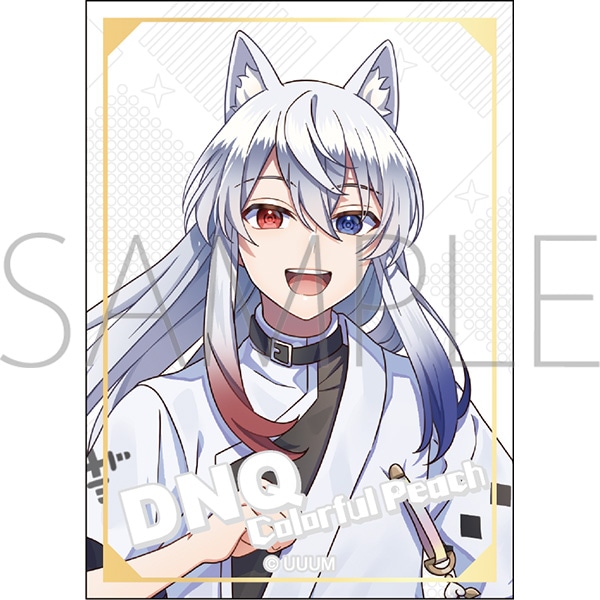 カラフルピーチ　ステッカー／どぬく