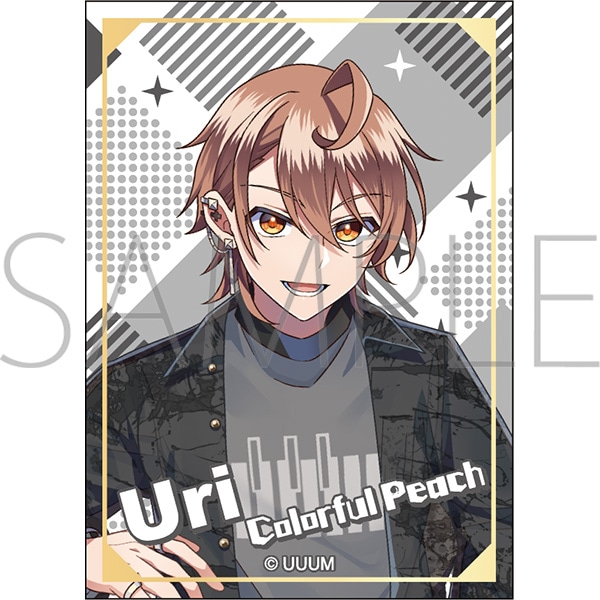 カラフルピーチ　ステッカー／うり