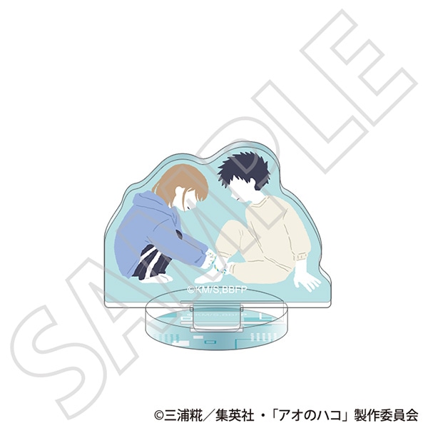 アオのハコ ちゅあスタ ミニチュアアクリルスタンド/猪股 大喜&鹿野 千夏〜ゆるパレット第2弾〜