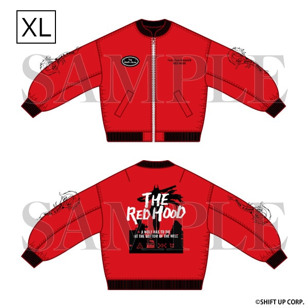 【XL】MA-1ジャケット【RED HOODS】NIKKE 2nd Exhibition