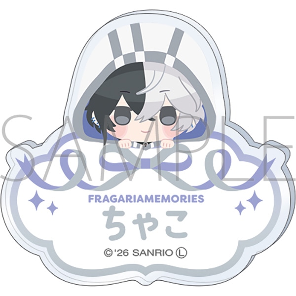 フラガリアメモリーズ お名前バッジ/チャコ