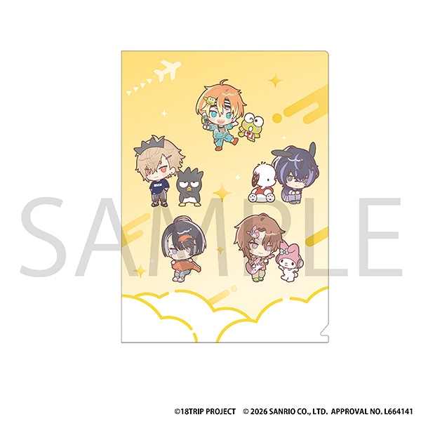 18TRIP クリアファイル/昼班 サンリオキャラクターズ