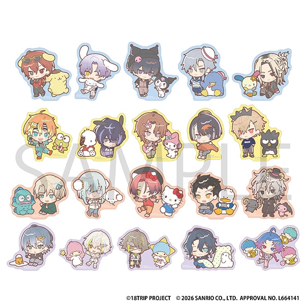 18TRIP ぺたコレクション/サンリオキャラクターズ