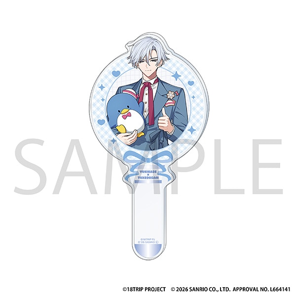18TRIP アクリルステッキ/神名 雪風×タキシードサム サンリオキャラクターズ