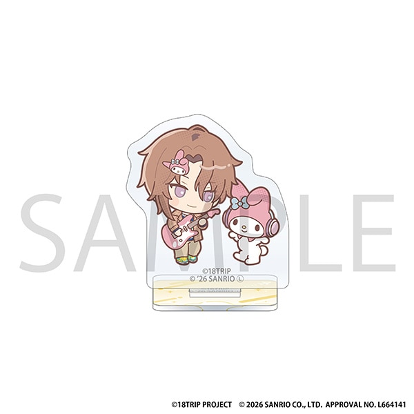 18TRIP ミニアクリルスタンド/斜木 七基×マイメロディ サンリオキャラクターズ