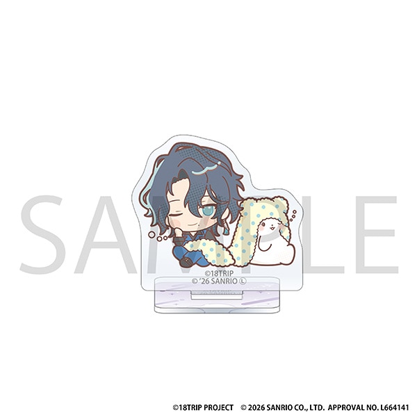 18TRIP ミニアクリルスタンド/棗 夜鷹×まるもふびより サンリオキャラクターズ