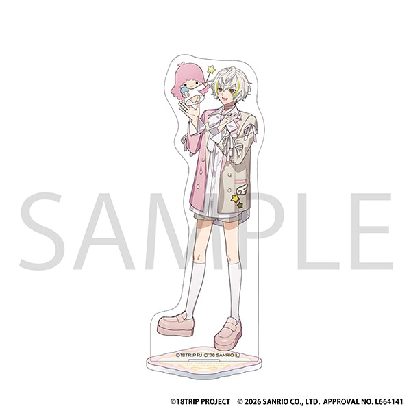18TRIP アクリルスタンド/白光 糖衣×リトルツインスターズ (ララ) サンリオキャラクターズ