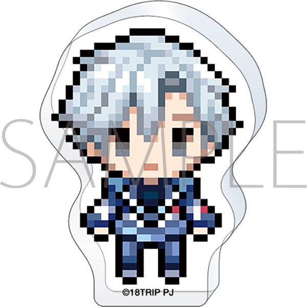 18TRIP ころっとアクリルフィギュア/神名 雪風 ドットイラスト