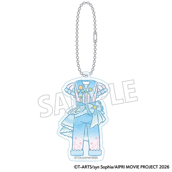 映画ひみつのアイプリ まんかいバズリウムライブ! コーデアクリルキーホルダー/F