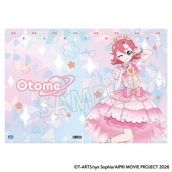 映画ひみつのアイプリ まんかいバズリウムライブ! クリアファイル/おとめ