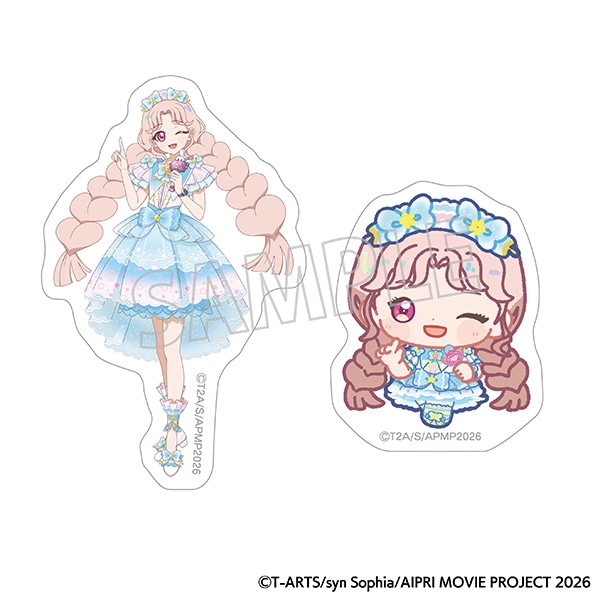 映画ひみつのアイプリ まんかいバズリウムライブ! ステッカーセット/タマキ
