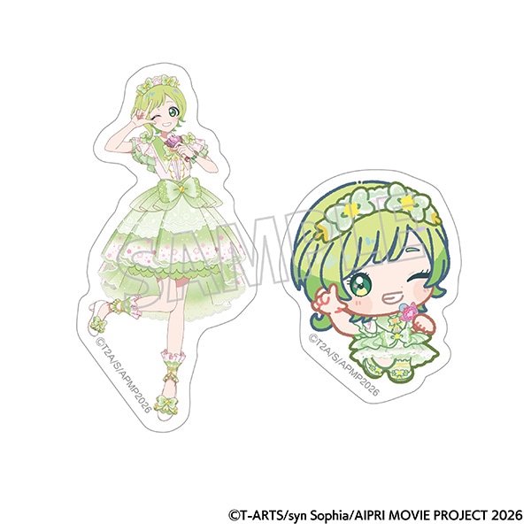 映画ひみつのアイプリ まんかいバズリウムライブ! ステッカーセット/アイリ
