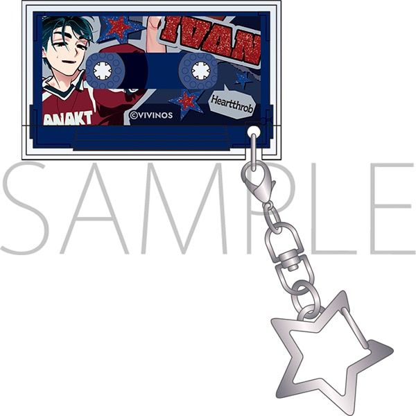 ALIEN STAGE カセット形キーホルダー/IVAN イヴァン Find your Plus One!