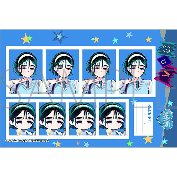 ALIEN STAGE 証明写真風シート/SUA スア Find your Plus One!