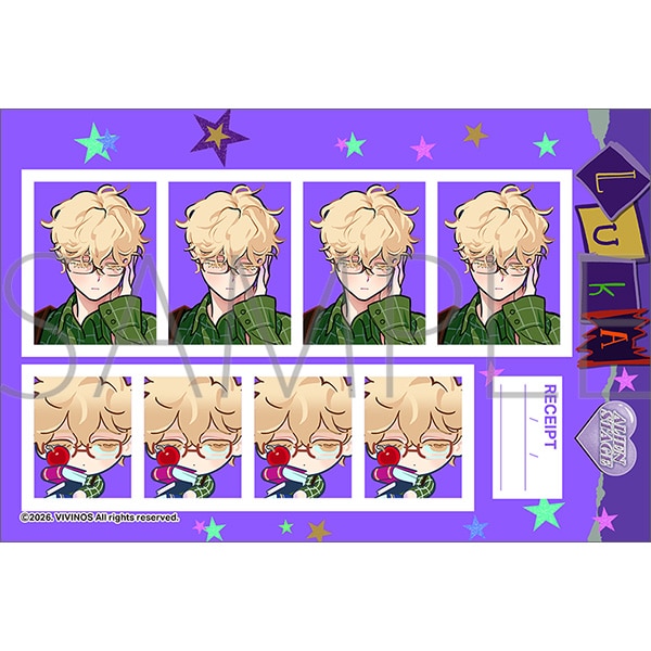 ALIEN STAGE 証明写真風シート/LUKA ルカ Find your Plus One!