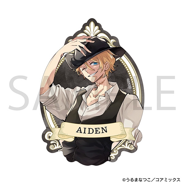 列強戦線 トラベルステッカー/エイデン・D・アダムス