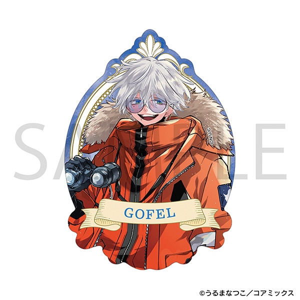 列強戦線 トラベルステッカー/ゴフェル