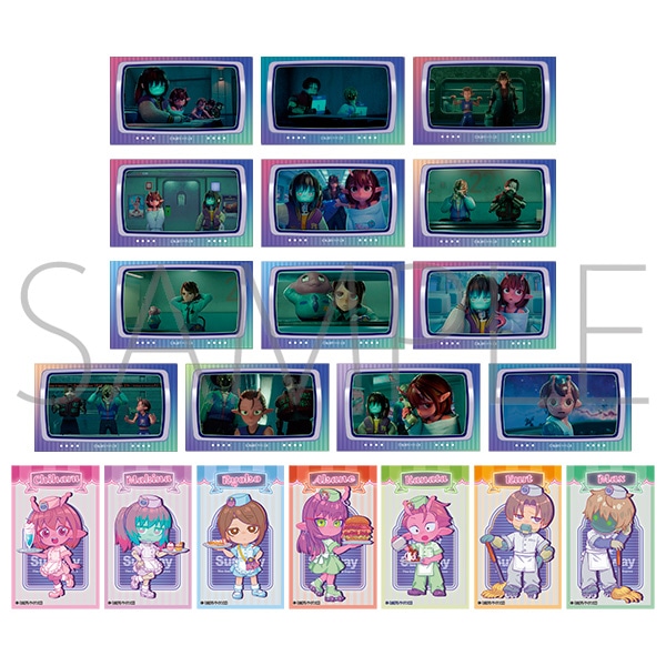 銀河特急 ミルキー☆サブウェイ クリアシートコレクション/全20種