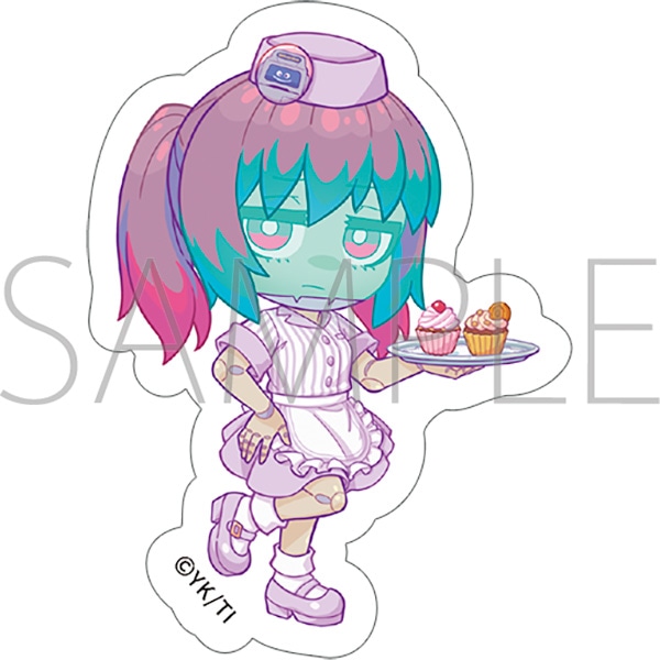 銀河特急 ミルキー☆サブウェイ ダイカットステッカー/マキナ