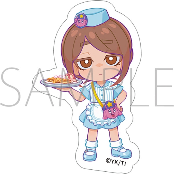 銀河特急 ミルキー☆サブウェイ ダイカットステッカー/リョーコ