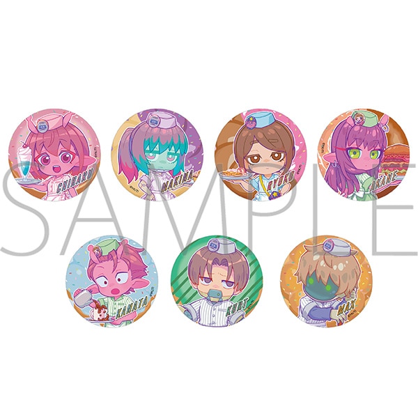 銀河特急 ミルキー☆サブウェイ キャラバッジコレクション