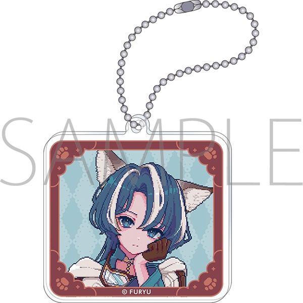 けものティータイム アクリルキーホルダー/キッシュ