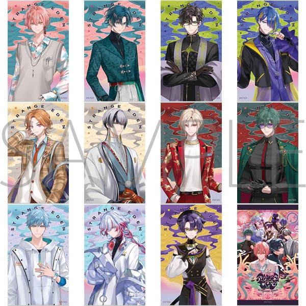 STRANGE EDEN トレーディングクリアカード