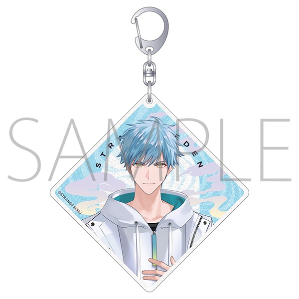 STRANGE EDEN ラメアクリルキーホルダー/由良野道貴