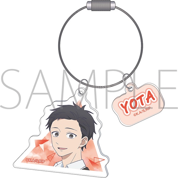 氷の城壁 2連アクリルキーホルダー/日野陽太