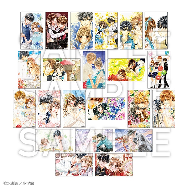 トレーディングクリアカード 水瀬藍(全22柄) 水瀬藍&くまがい杏子画業20周年記念原画展〜みなくま展〜 事後通販