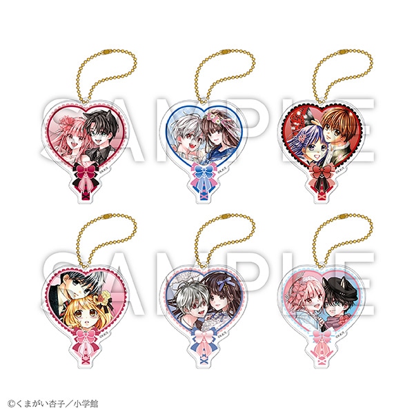 アクリルステッキキーホルダーコレクション くまがい杏子(全6種) 水瀬藍&くまがい杏子画業20周年記念原画展〜みなくま展〜 事後通販