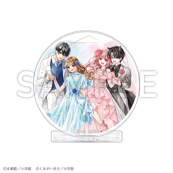 スタンド付きアクリルコースター みなくま展 水瀬藍&くまがい杏子画業20周年記念原画展〜みなくま展〜 事後通販