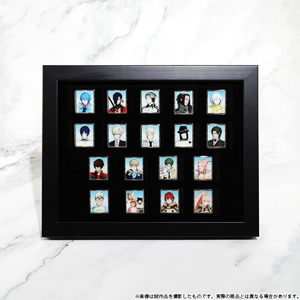 DRAMAticalMurder イベント セット 会場受注】額装ピンズセット／DRAMAticalMurder 20th