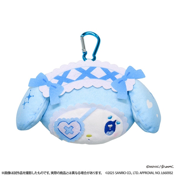 サンリオキャラクターズ　マイメロディ　DOLLY MIX水色天使デザイン　フェイスポーチ