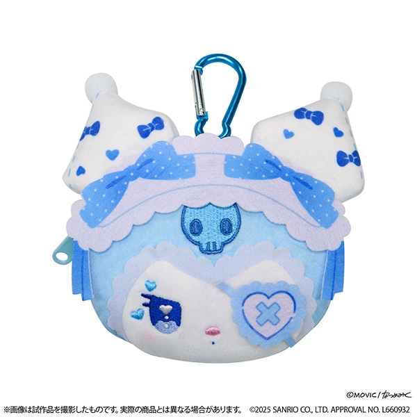 サンリオキャラクターズ　クロミ　DOLLY MIX水色天使デザイン　フェイスポーチ