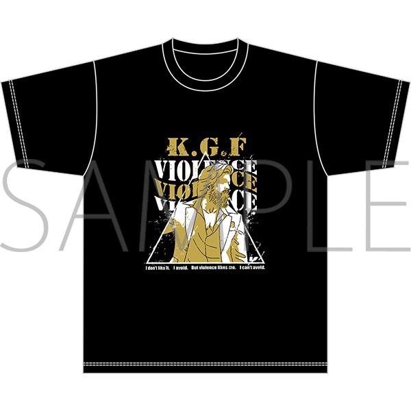 「K.G.F」　Tシャツ　L