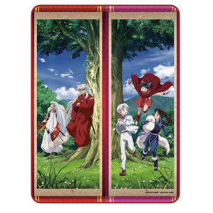 犬夜叉×半妖の夜叉姫−アニメの軌跡展− ブランケット メインビジュアル