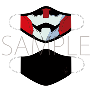 声優紅白サンライズ ONLINE LIVE 鎧伝サムライトルーパー オリジナルリバーシブルマスク【烈火のリョウ】