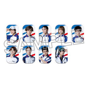 ミュージカル『テニスの王子様』 スクエア缶バッジコレクション/青学