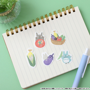 となりのトトロ 和紙フレークシール BREAK TIME vegetable