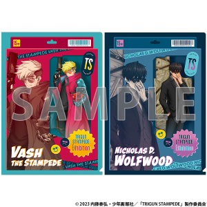 【アニメ】クリアファイルセット TRIGUN STAMPEDE EXHIBITION 事後通販