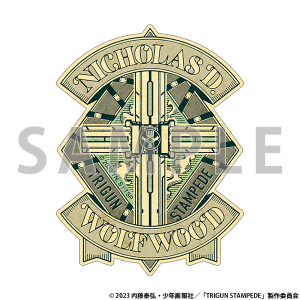 【アニメ】ステッカー/パニッシャー(ウルフウッド) TRIGUN STAMPEDE EXHIBITION 事後通販