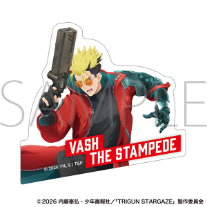 TRIGUN STARGAZE�@�X�e�b�J�[�^���@�b�V���E�U�E�X�^���s�[�h�@B