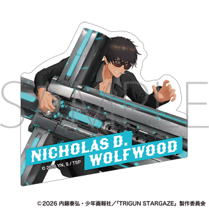 TRIGUN STARGAZE�@�X�e�b�J�[�^�j�R���X�ED�E�E���t�E�b�h�@B