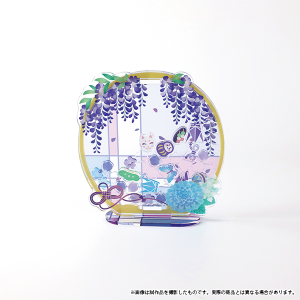 movic アクリルフレーム　カスタマニア　花色硝子　薄墨 カスタマニア 花色硝子 薄墨: キャラグッズ｜ムービック（movic）