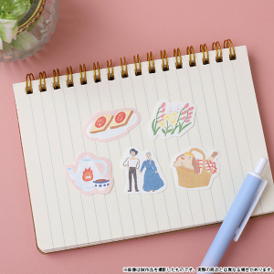 ハウルの動く城 和紙フレークシール BREAK TIME flower